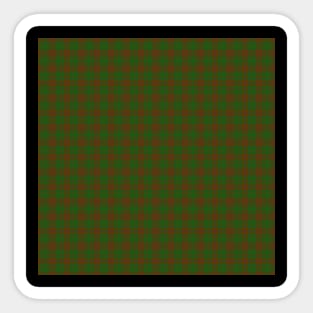 MacAlister of Glenbarr Hunting Plaid Tartan Scottish Sticker